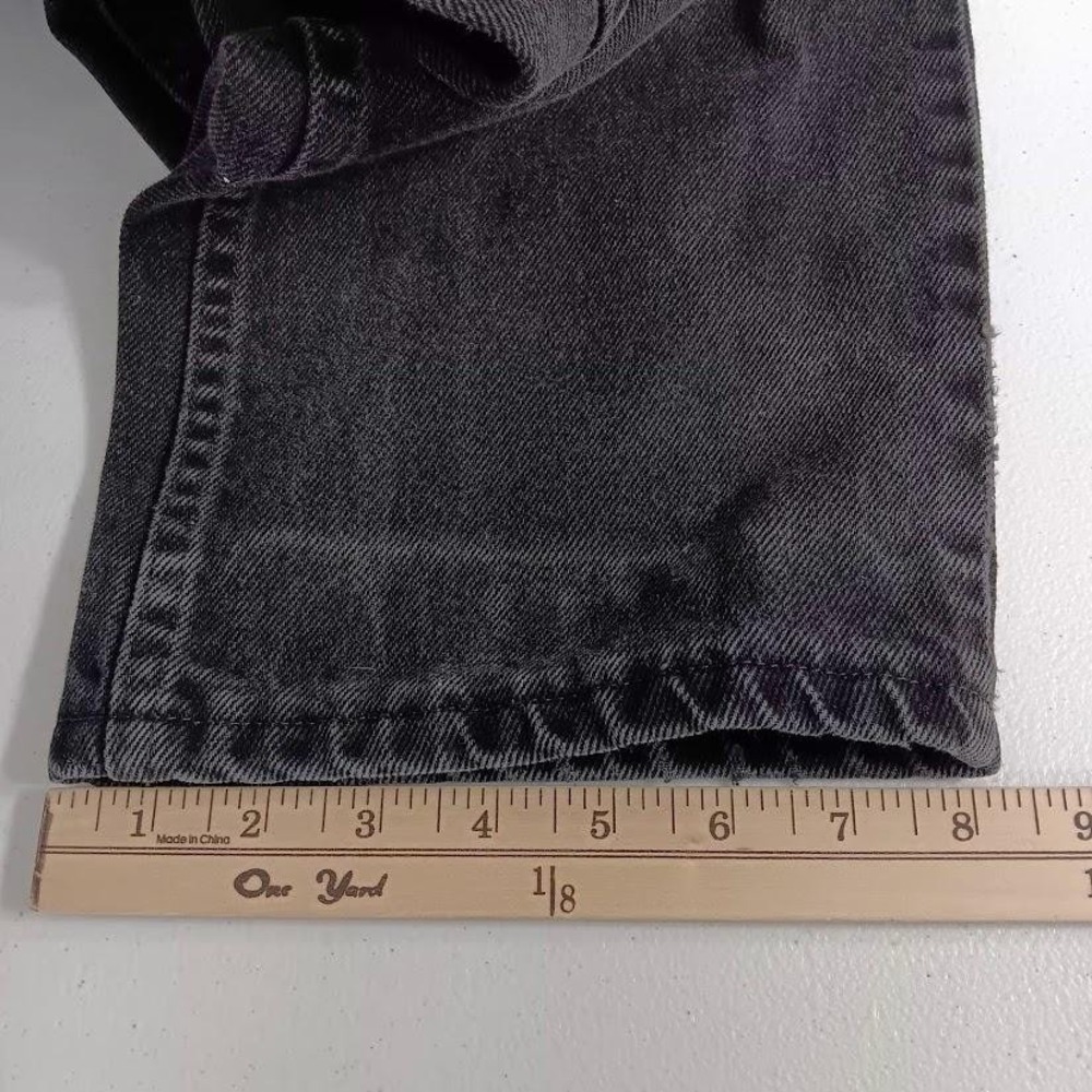 Rustler Jeans Mens 33x29 Gray Charcoal Wash Regular Fit Straight Leg Denim Pants - Picture 9 of 9